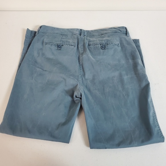 Liverpool Blue Straight Leg Pants - Picture 3 of 8